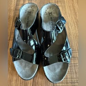 Mephisto Women's Black Sandals